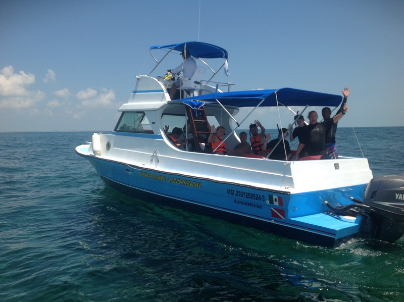 Pesca y esnorquel en Isla Mujeres