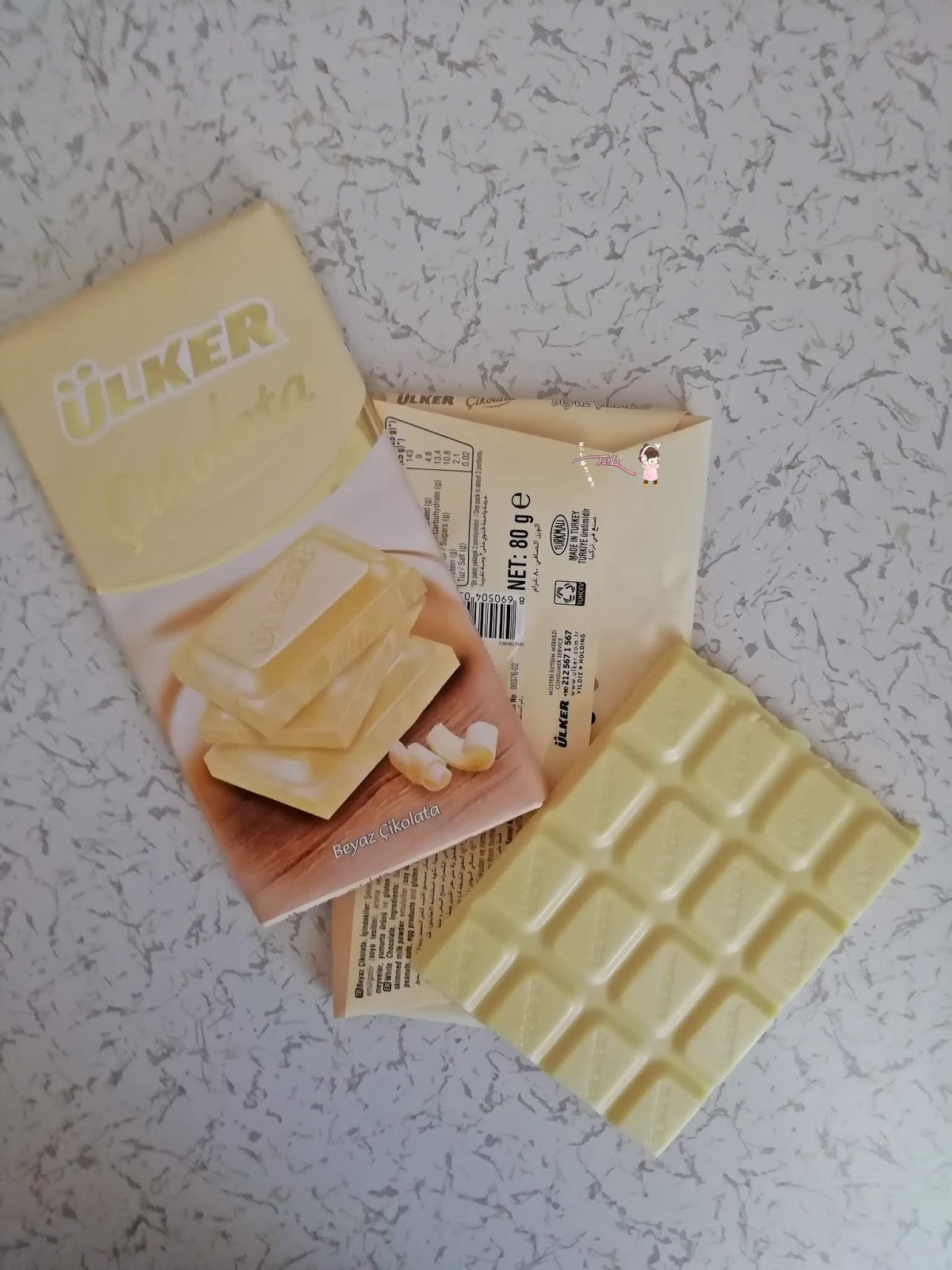 ÜLKER Beyaz Çikolata Tadım