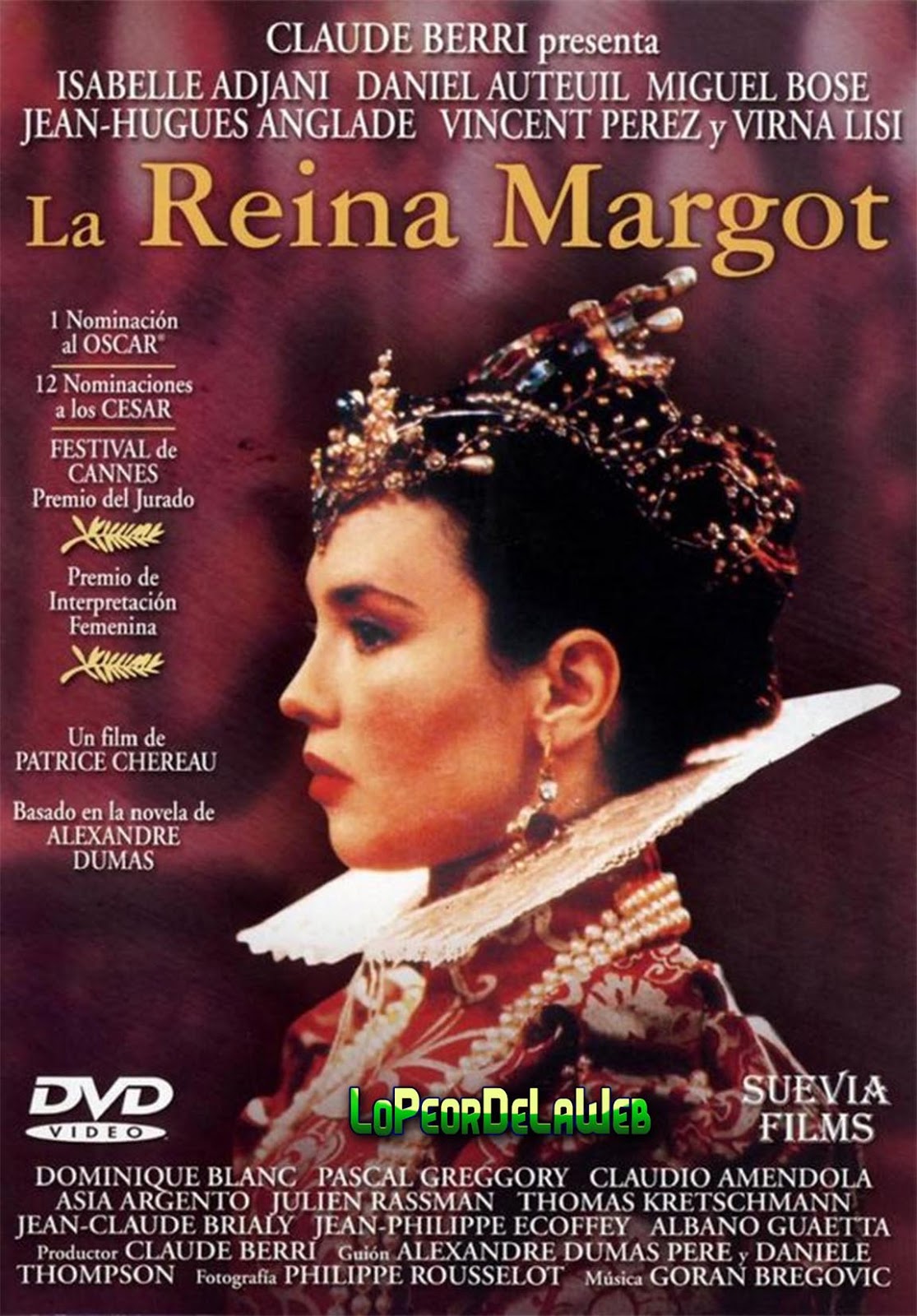 La reine Margot (1994 / Isabelle Adjani / Versión Extendida)
