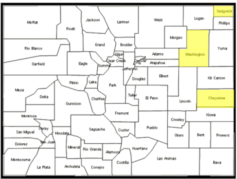 Retiring Guy's Digest Population loss in Colorado Cheyenne County