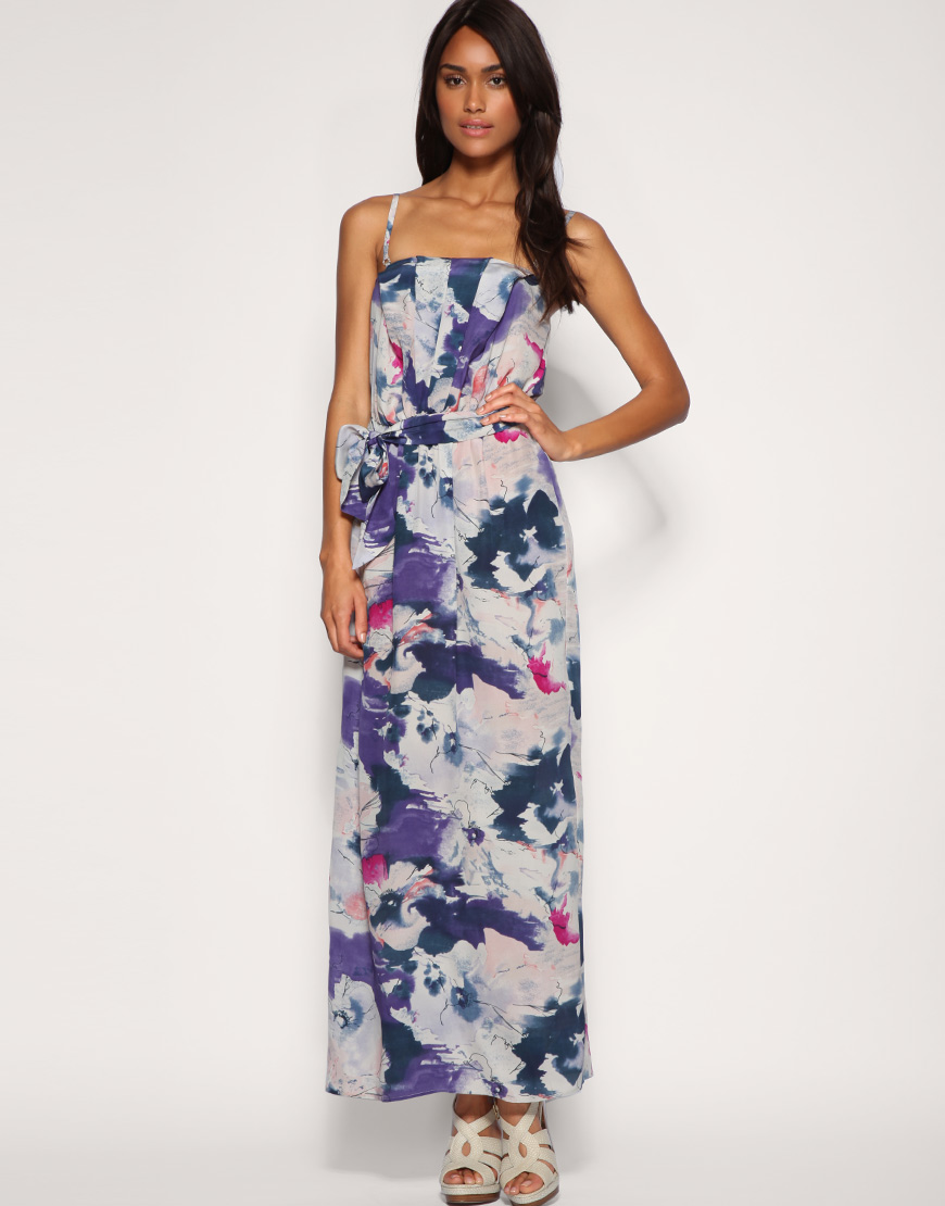Dresses... I Like!: Oasis Blurred Floral Print Maxi Dress