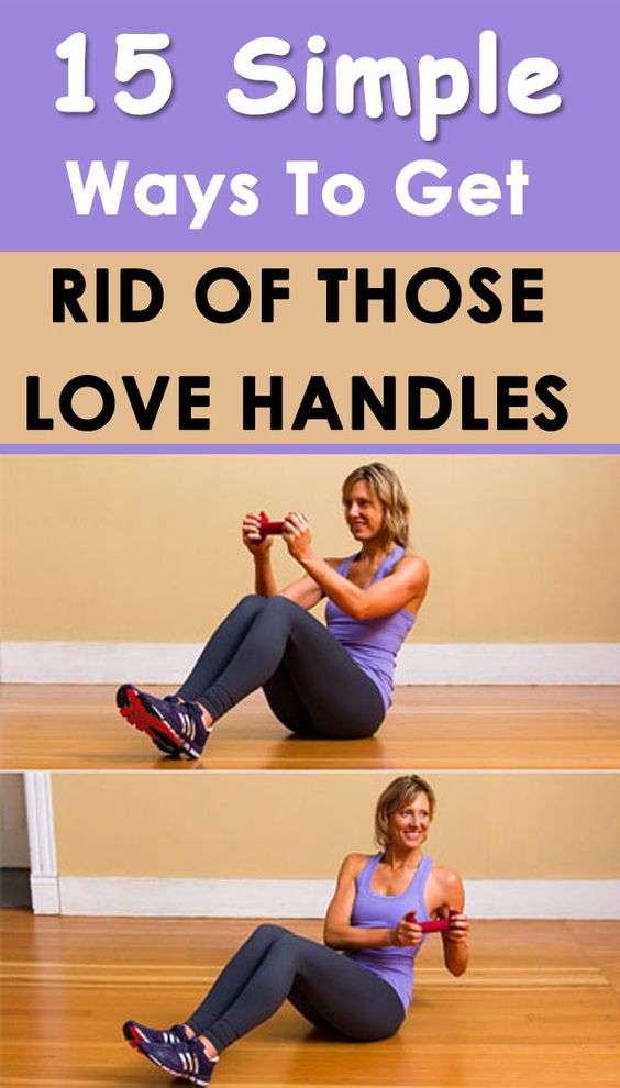 Simple Ways to Get Rid of Love Handles healthy and beauty tips