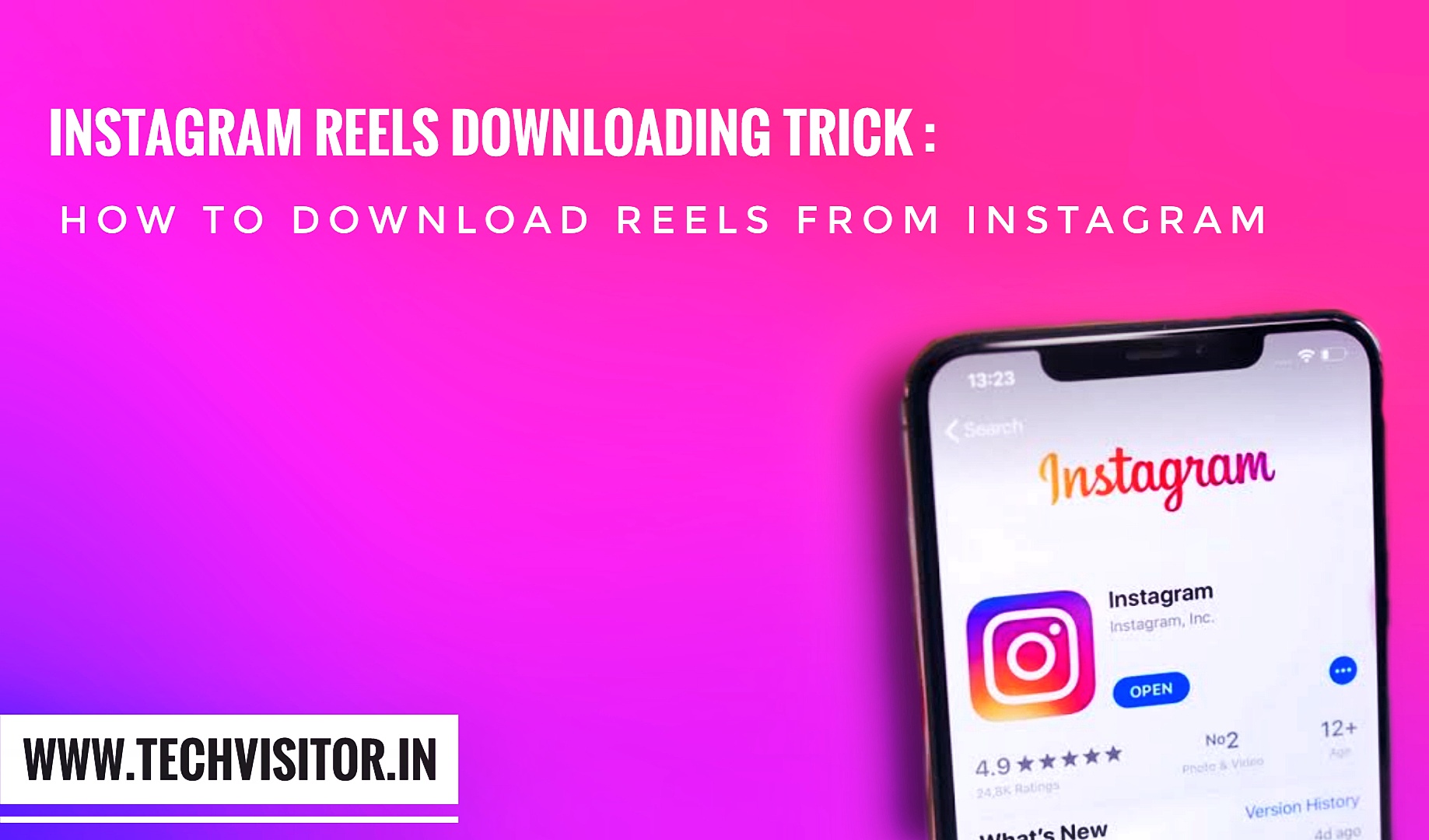 Download instagram reels How to