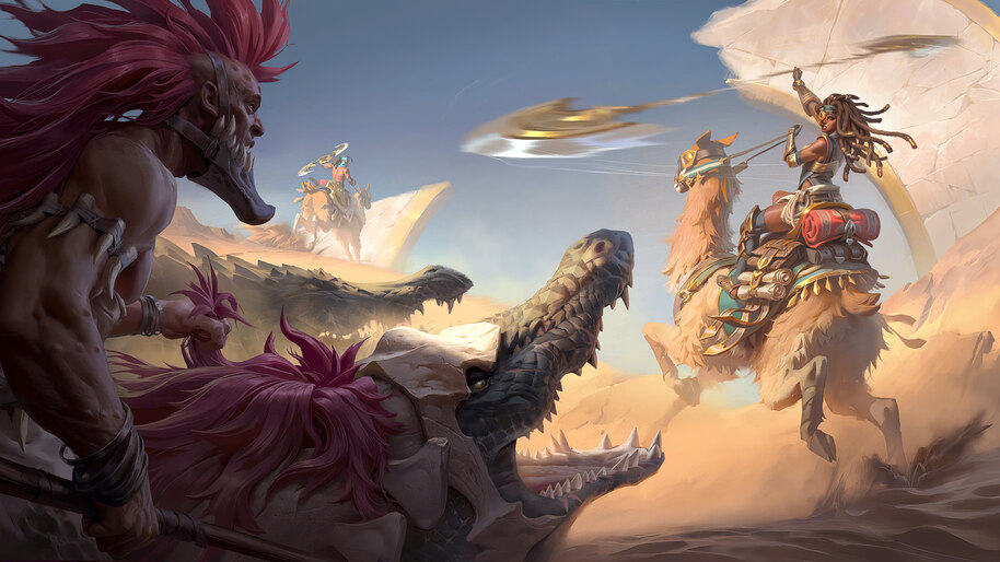 #5.3276, Legends of Runeterra, Ruin Runner, 4K Wallpaper PC Desktop