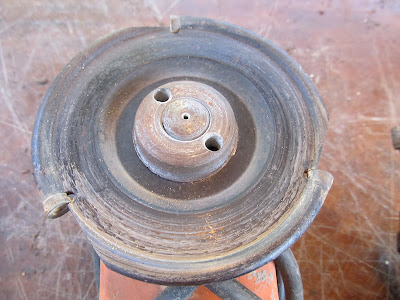 bonsaibp's bonsai blog: Carving a giant pomegranate cutting pt.1