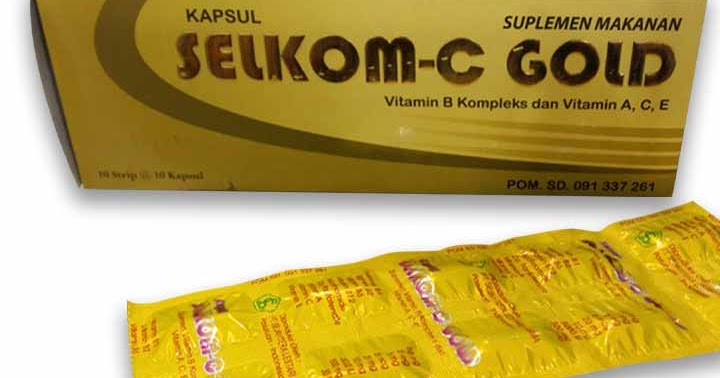SELKOM-C GOLD (Vitamin Tubuh) - Karo Gaul