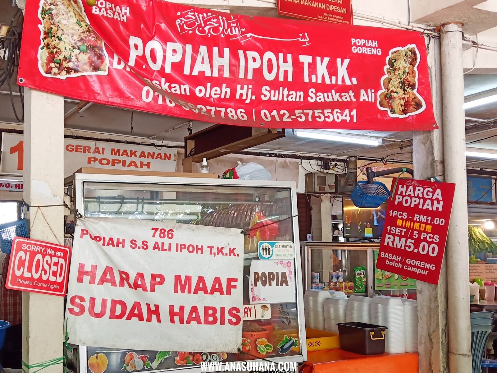 Popiah Ss Ali Popiah Tkk Ipoh Sold Out Setiap Hari Ana Suhana