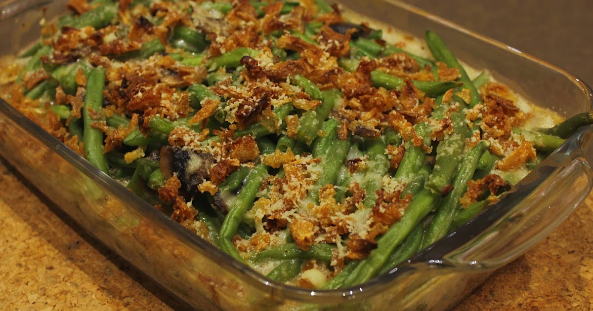 Pudica's Food Corner: American Style Green Bean Casserole for THANKSGIVING
