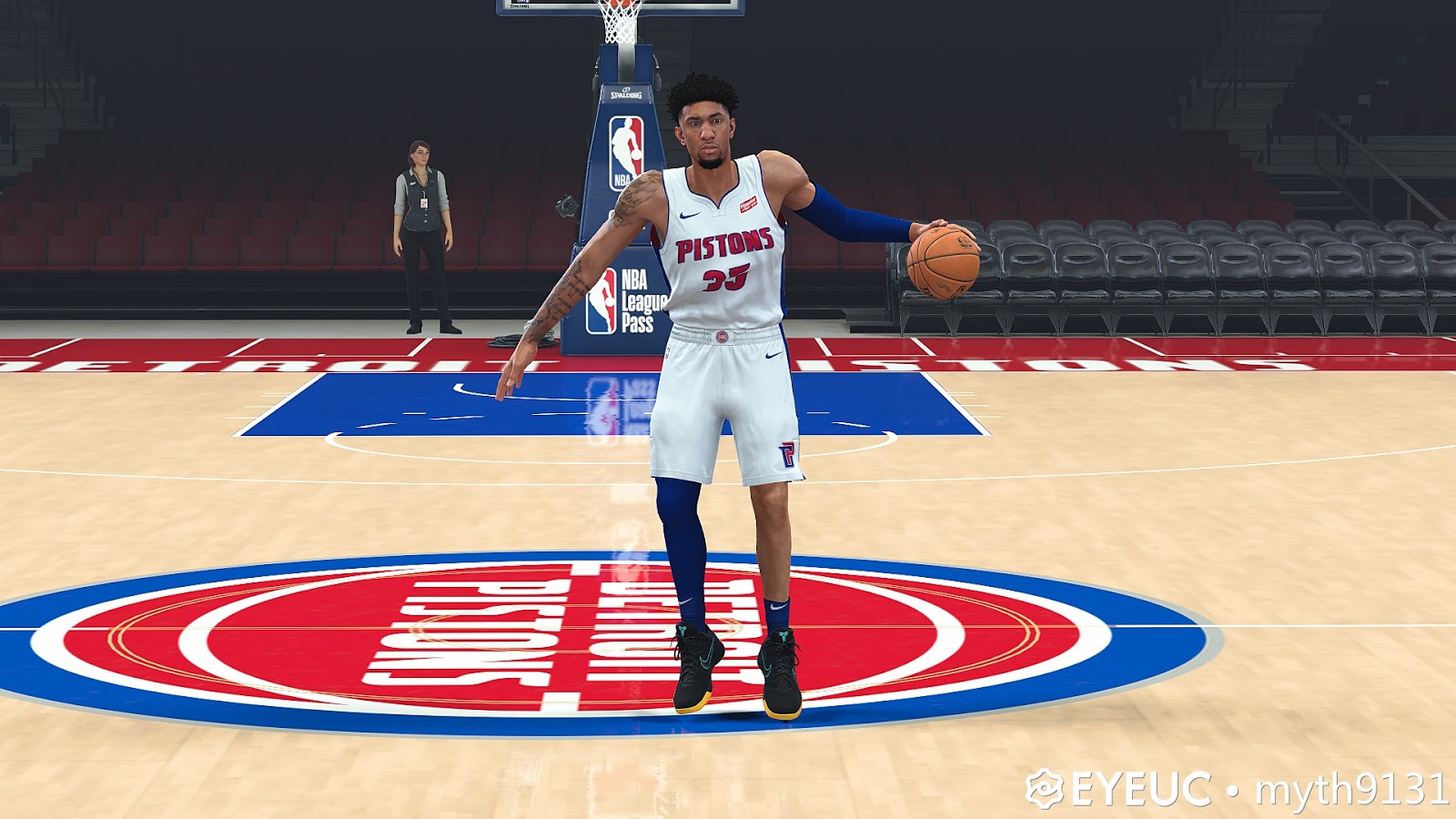Christian Wood face and body Model v1.1 by myth25 [FOR 2K20] NBA 2K
