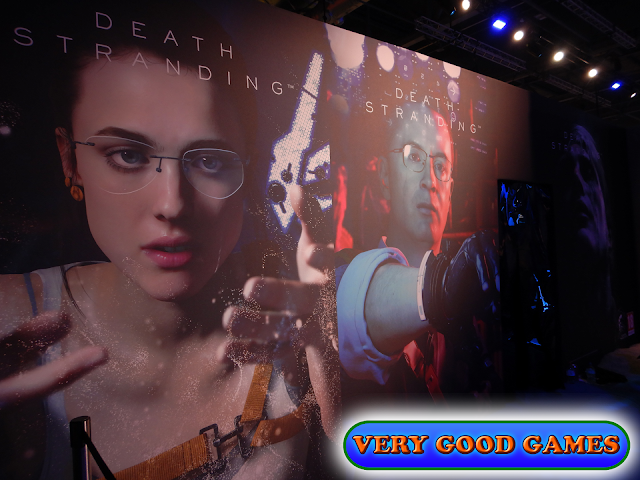 Photo report from the gaming event EGX 2019 in London - the game Death Stranding for PlayStation 4