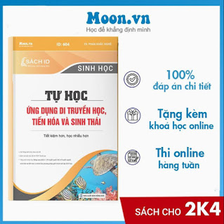 Sách ID luyện thi THPT quốc gia 2021 môn Sinh Tự học Ứng dụng Di truyền học Tiến hóa và Sinh thái (thầy Nghệ) ebook PDF-EPUB-AWZ3-PRC-MOBI