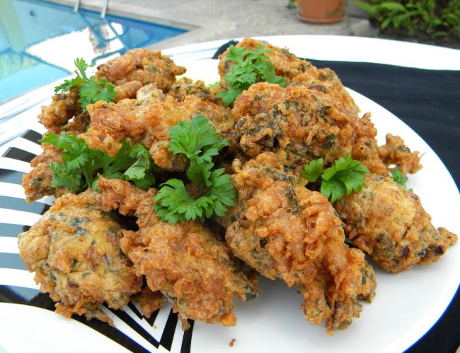 Fried Parsley Omelets (Parsley Ejji) Recipe Arabic Food Recipes