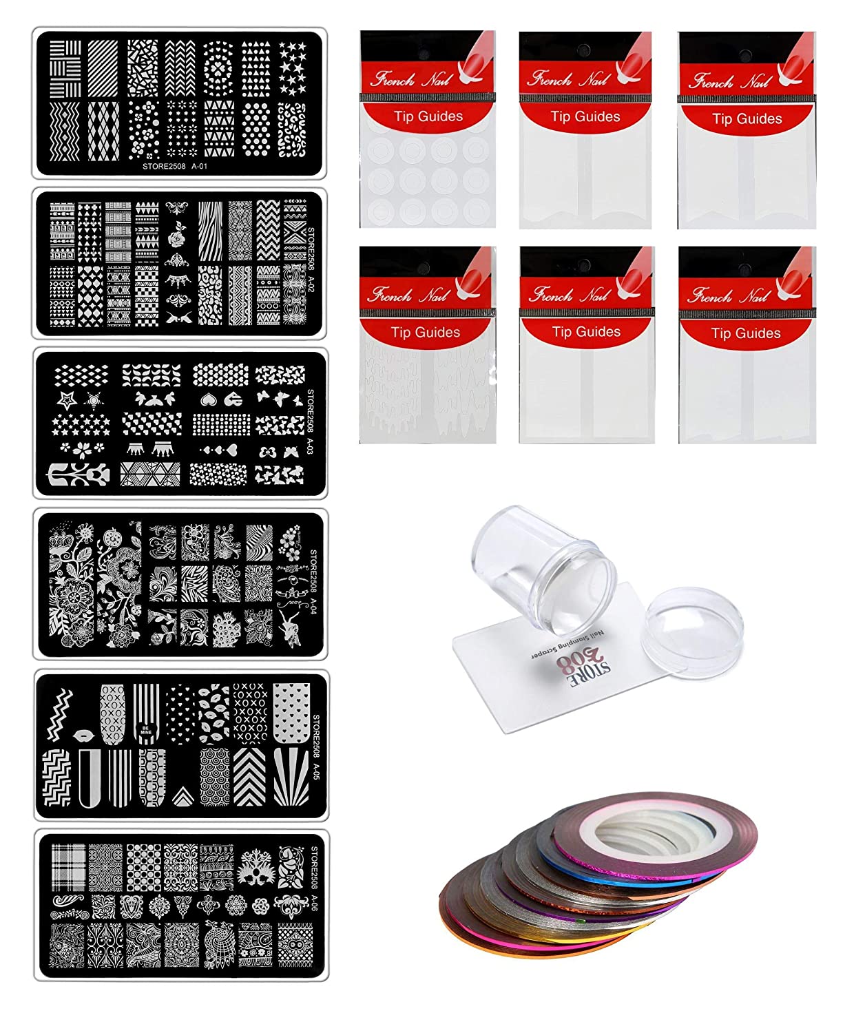 Budgetfriendly Nail Art Stamping Plates You Should Buy on Amazon India