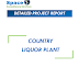 Project Report on Country Liquor Plant