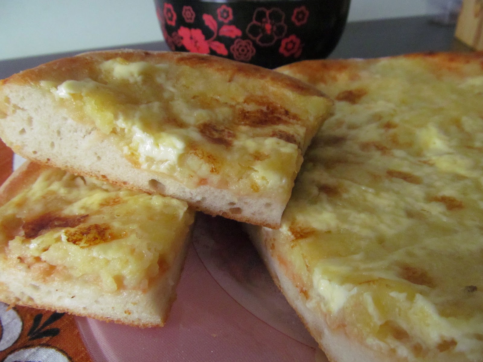 Пирог с картофельным пюре
