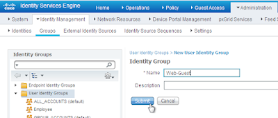 Creating ISE identity group