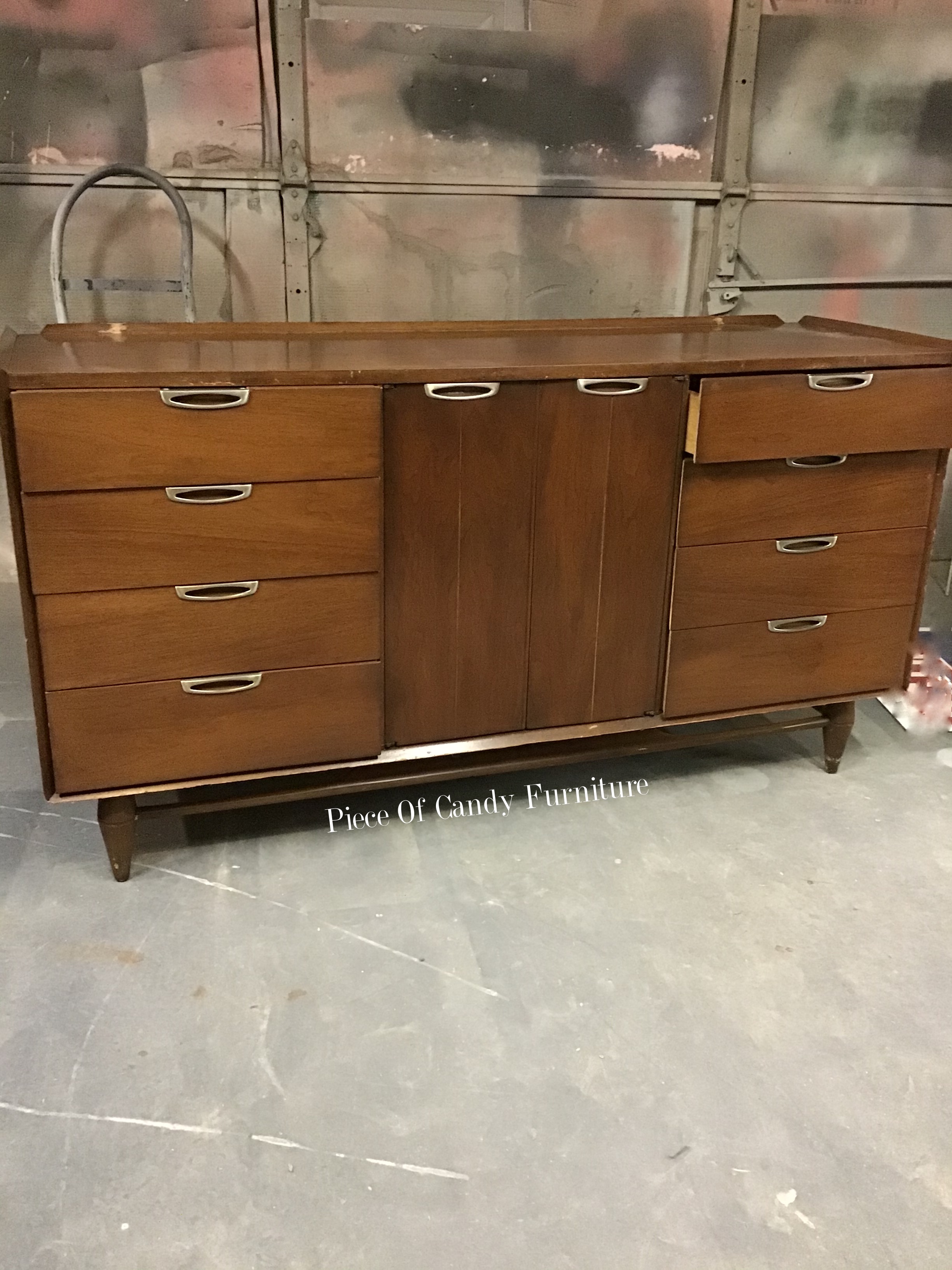 Piece Of Candy Furniture Restored Broyhill Mcm Dresser....