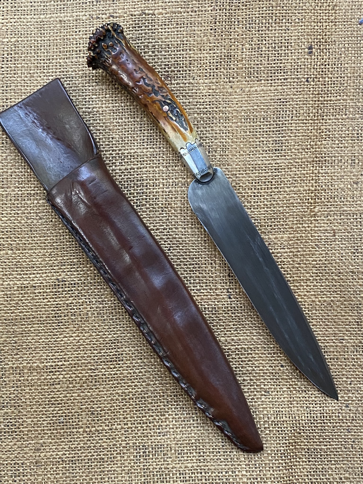 Judson Brennan Alaskan Longrifle Artisan A Rifleman's Knife for a