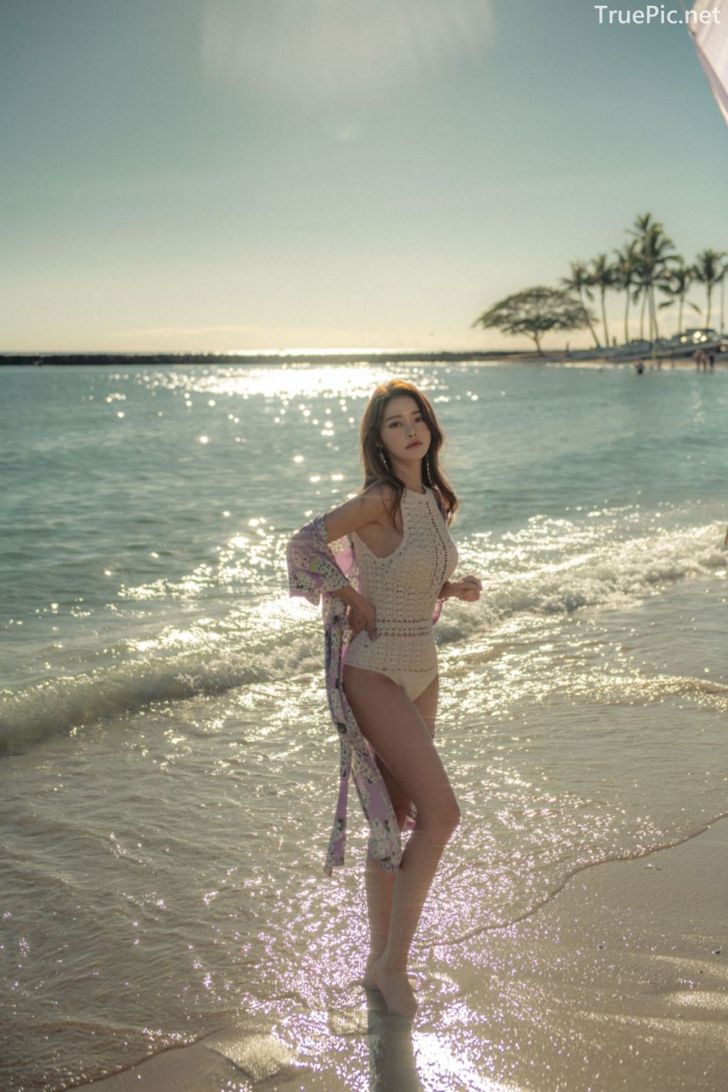 Korean Fashion Model - Kim Moon Hee as an Angel in Summer Swimsuit - TruePic.net - Picture 28