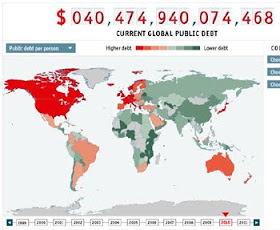 Το δημόσιο χρέος... παγκοσμίως!