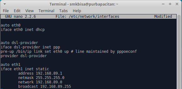 Konfigurasi DHCP Debian Router ~ All Information for You