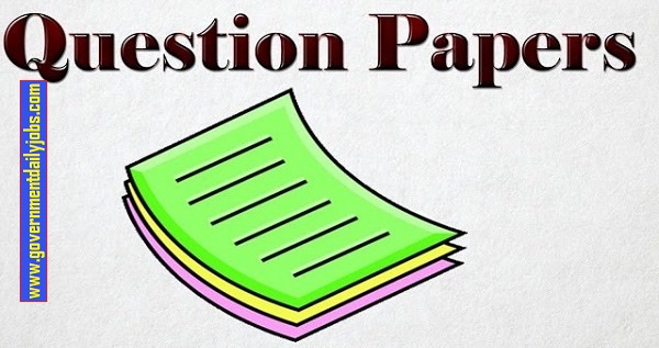 Previous Year Question Papers PDF Download