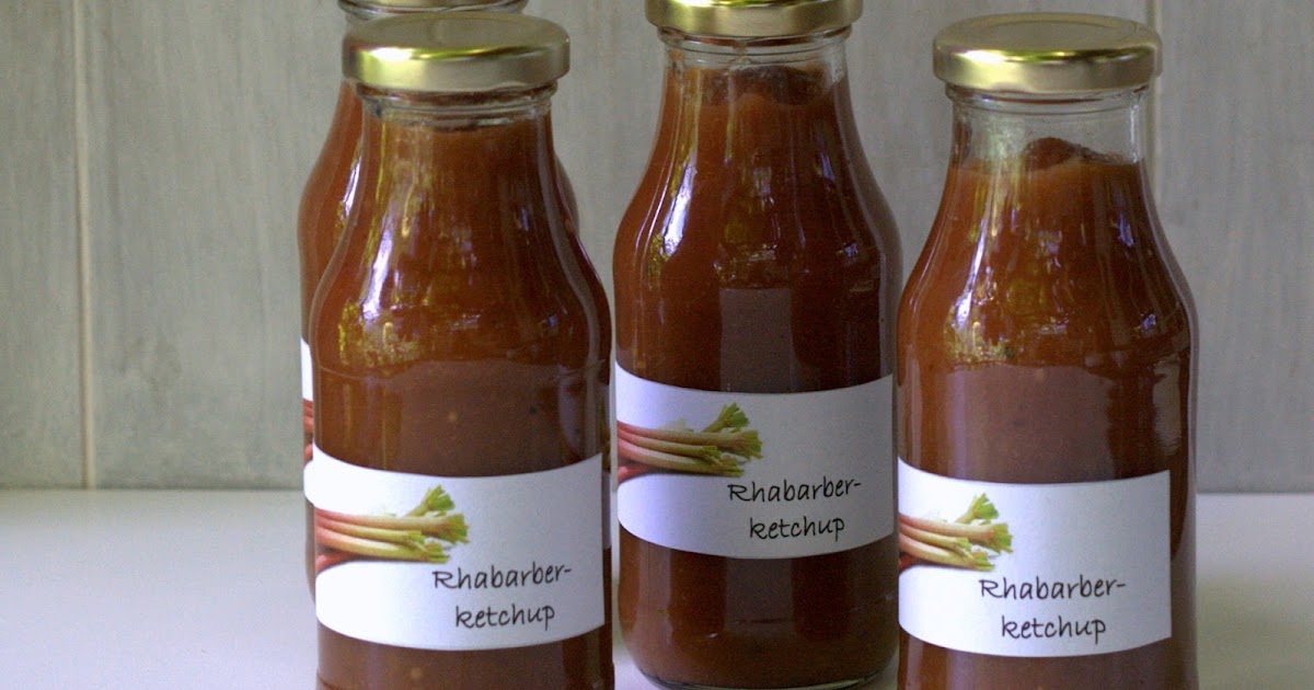 bushcooks kitchen: Rhabarber-Ketchup-Mania