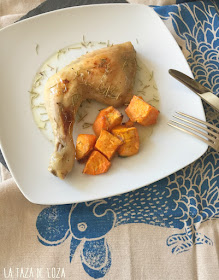 Pollo con miel y batatas pollo-fácil-al-horno-con-miel-y-boniatos-o-batatas