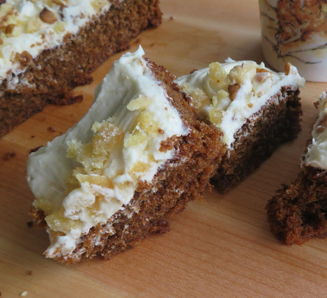 Ginger-Cream Bars
