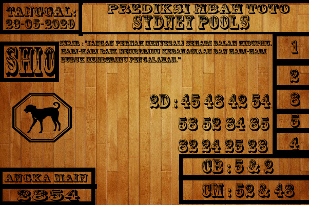 PREDIKSI DATUK MBAH RAJATOTO SYDNEY 23-MEI-2020 ...