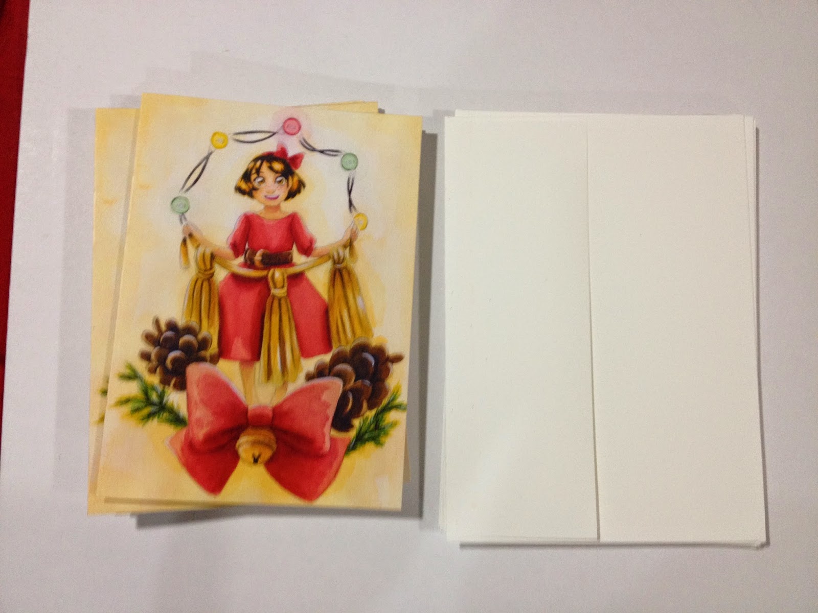 Canson Artist Series Montval Watercolor Cards with Envelopes 5x7 inches 6  Car