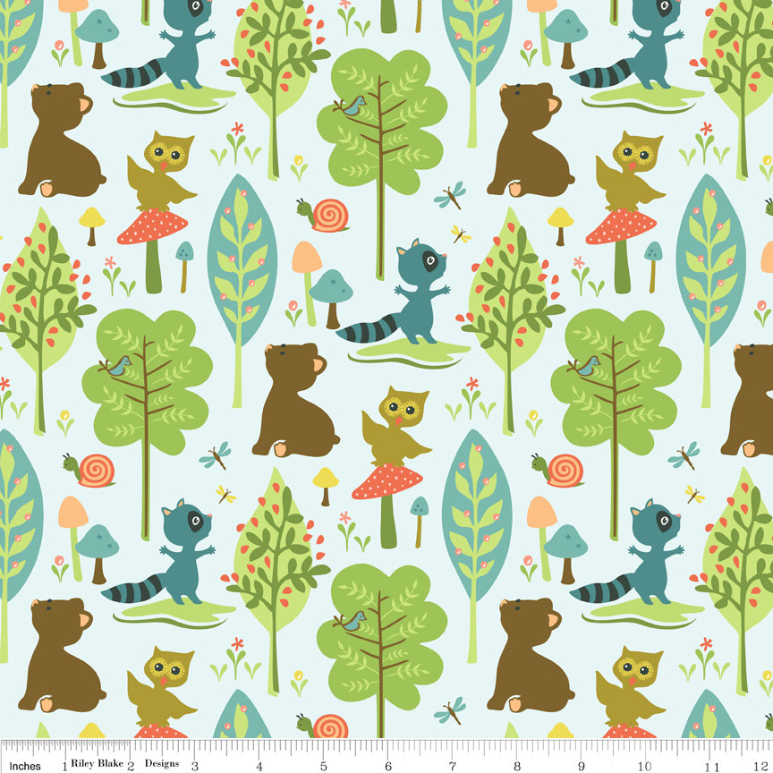 Woodland Animal Baby Gift Set Andrea Lynn HANDMADE