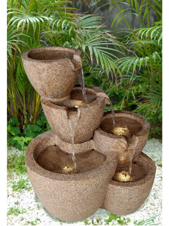 35 Creative Beautiful Garden Fountains That Will Amaze You - Dwell Of Decor