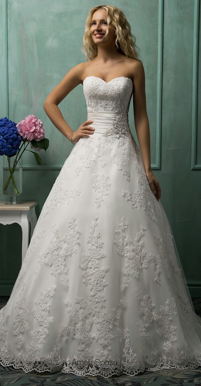 Stunning Wedding Dresses for 2014 by Amelia Sposa - crazyforus