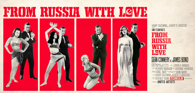 Image result for from russia with love poster