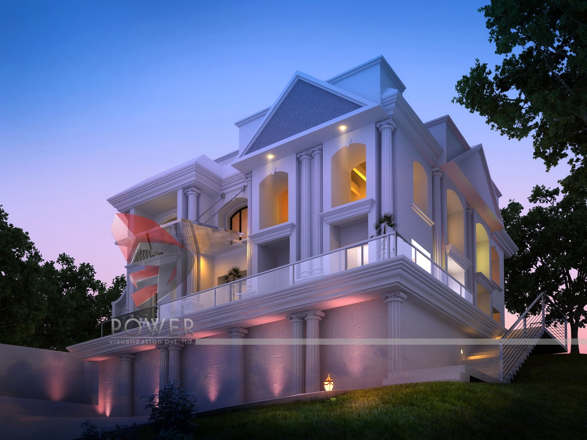 House 3D Interior Exterior Design Rendering | Modern Home Designs