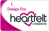Proud to design for Heartfelt Creations