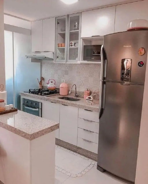 اجمل ديكورات مطابخ صغيرة جدا وبسيطة 2021
