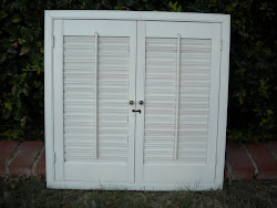 wood shutters...SOLD