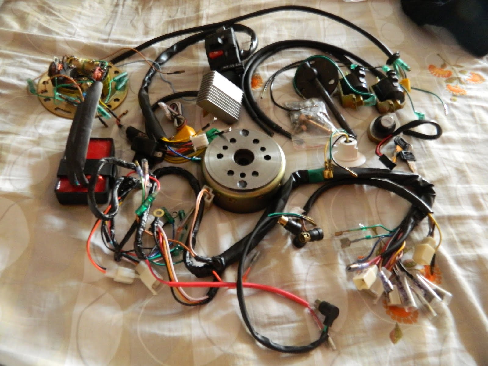 Yamaha RD 350 Rebuild to Stock Condition RDDreams complete CDI kit