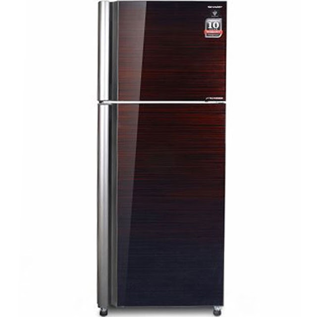 Tủ lạnh SHARP SJ-XP430PG-BK