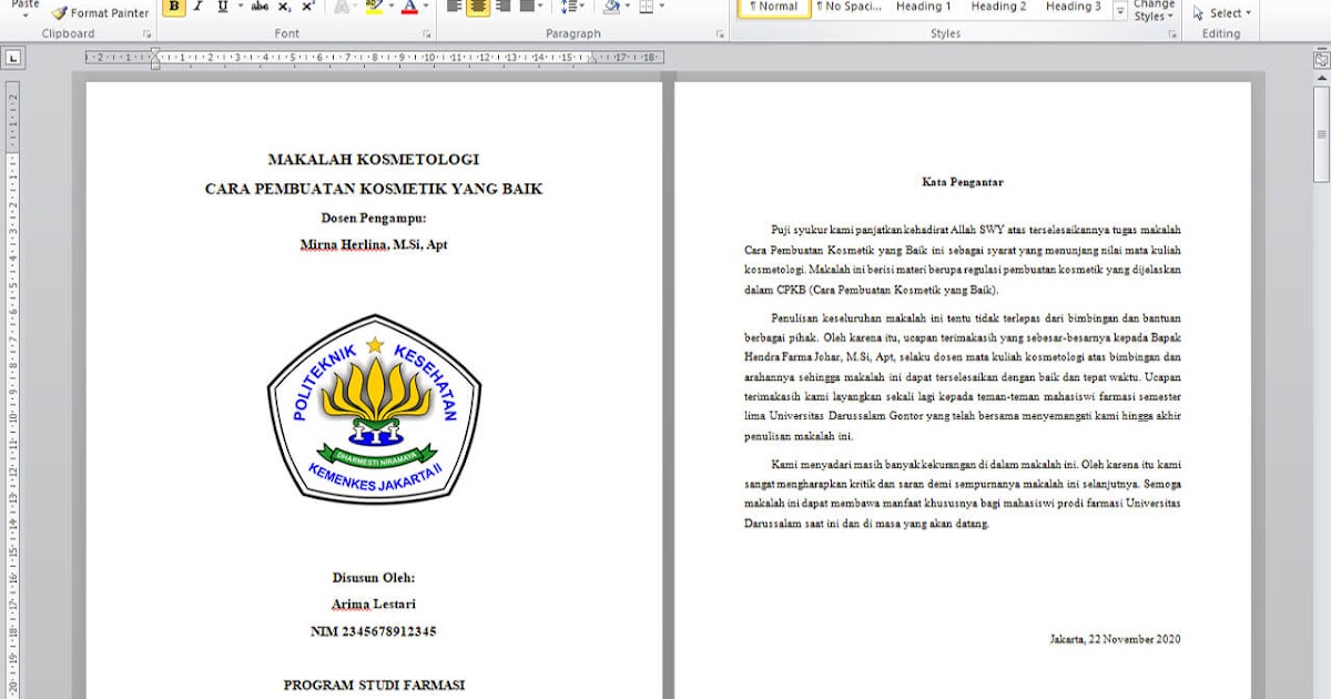 Contoh Makalah Tentang Kosmetik Soal Matpel Contoh Makalah Tentang Kosmetik Soal Matpel