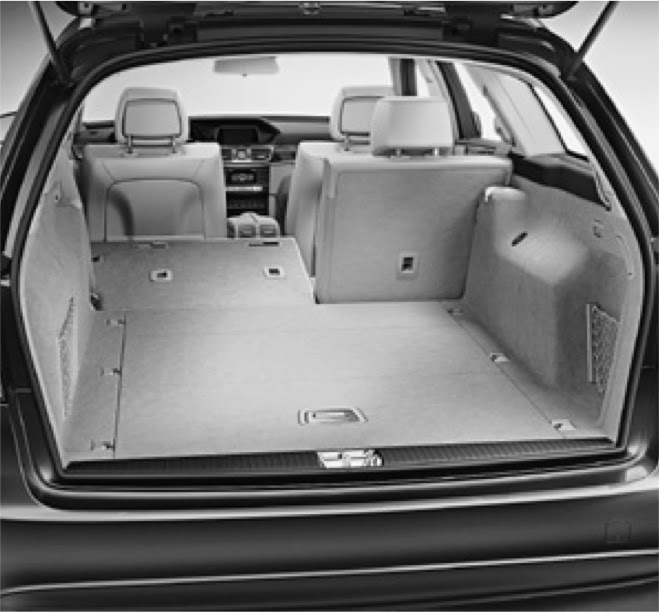 Mercedes e class wagon cargo space