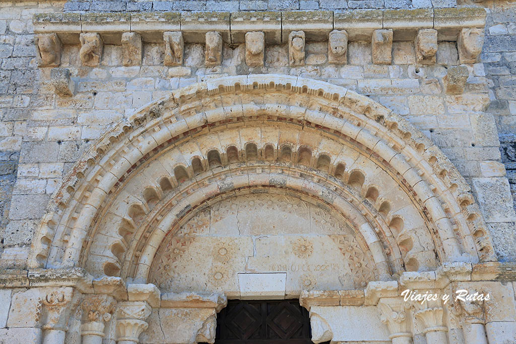 Arquivoltas de Iglesia de Santa María de Wamba