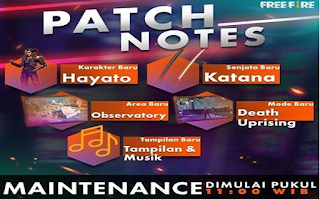 Maintenance Free Fire 20 Maret 2019 Sampai Jam Berapa