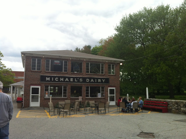 The exterior of Michael's Dairy