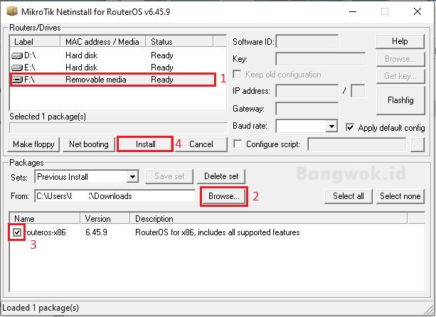 Install mikrotik via usb flashdisk software