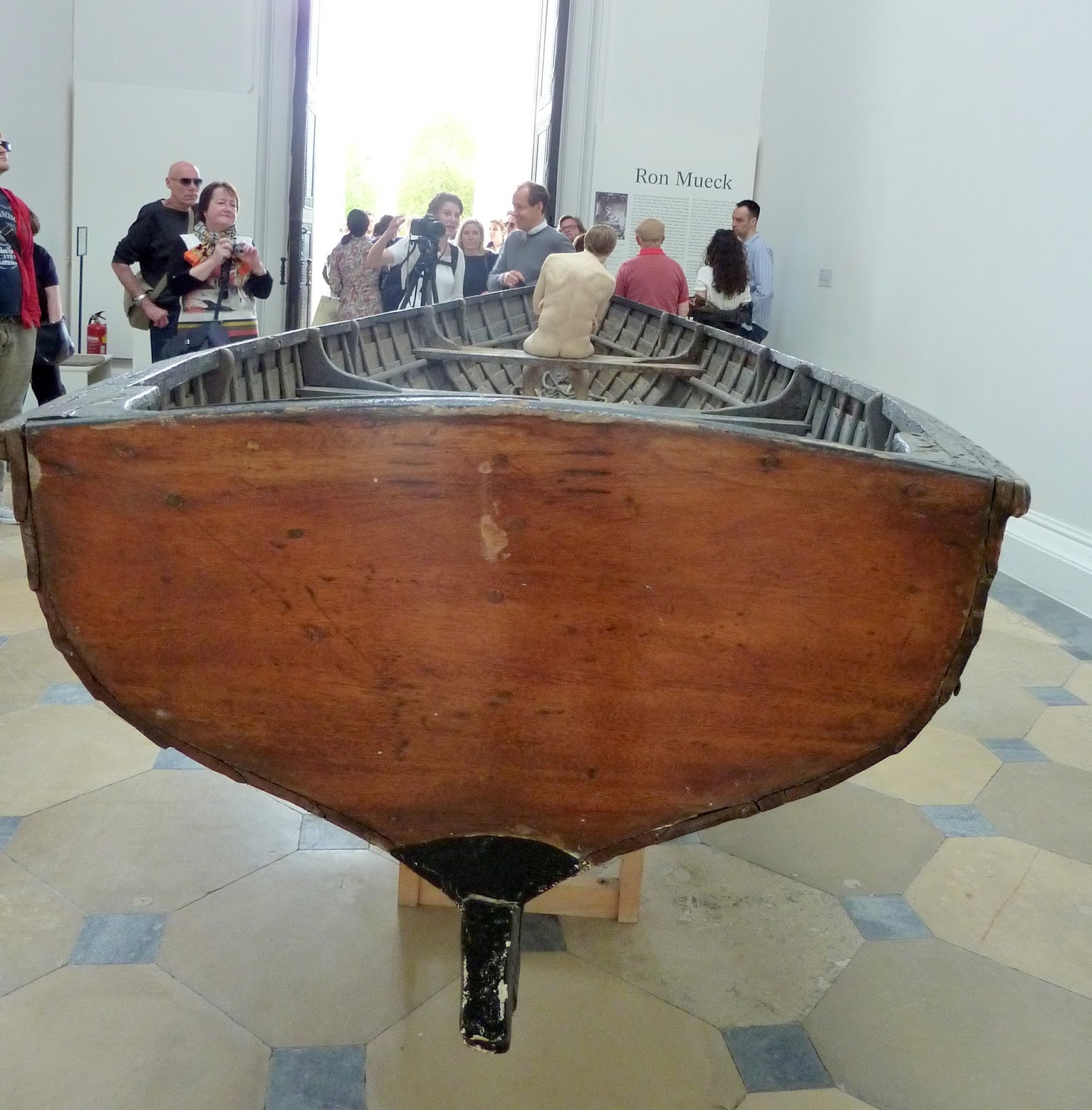 A Place Called Space Man in a Boat, Ron Mueck
