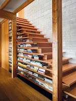 ideas de bibliotecas debajo de las escaleras