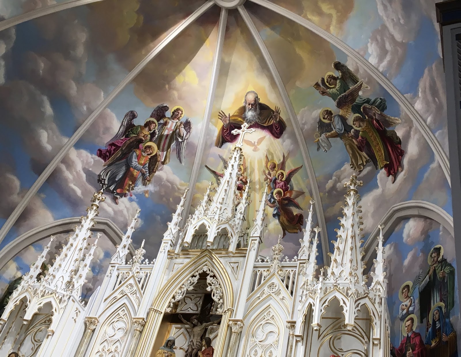 Before and After St. Wenceslaus in Wahoo, Nebraska Liturgical Arts